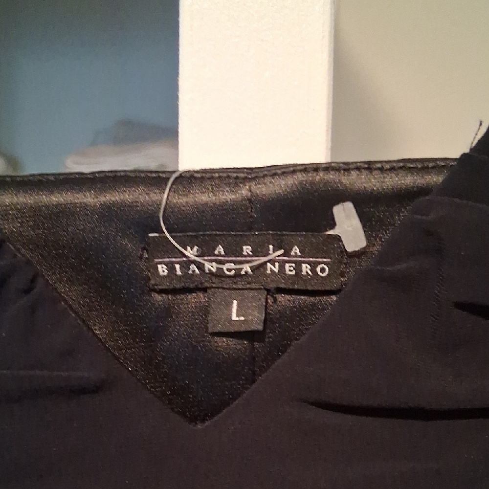 Maria Bianca Nero Black Midi Dress
